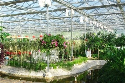 tropical fruit greenhouse