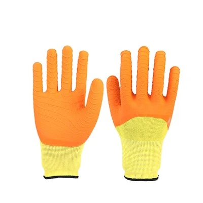 13 Needle Yellow Polyester Orange Latex Wavy Semi-hanging