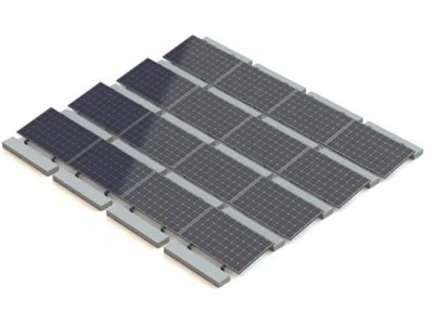 Rail-Free Ballasted Flat Mounting System